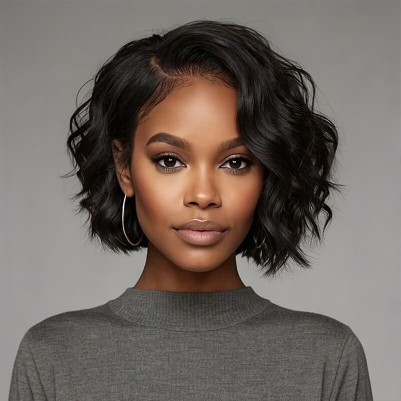 Wear and Go Wigs Elegant Hairstyles Bob Wavy Wigs